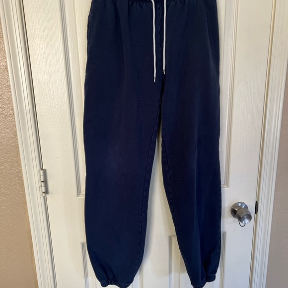 Brandy Melville Navy Joggers - Picture 4 of 9
